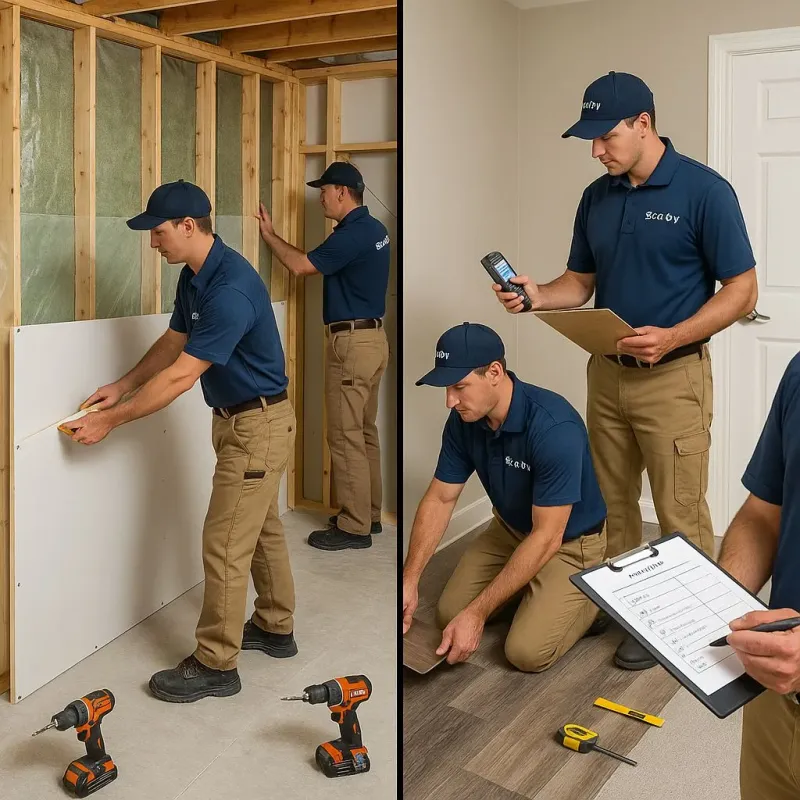 Repairs and Reconstruction process in North Lawndale, IL